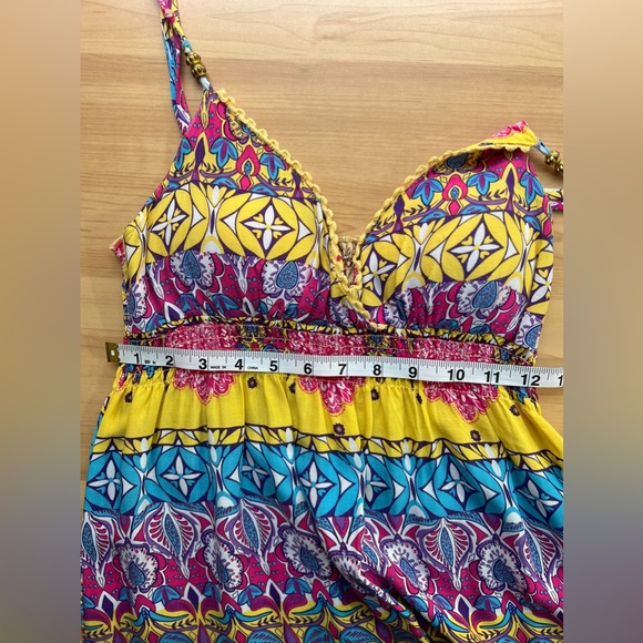 Derek Heart-  Summer/Beach/Sun dress. Multicolor. - Picture 8 of 16